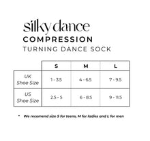 Load image into Gallery viewer, Silky Dance Compression Turning Socks