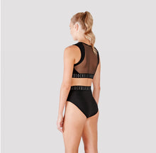 Load image into Gallery viewer, Ladies Remy Zip Front Crop Top