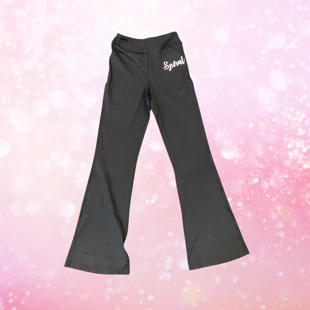 Spiral Flared Dance Pants