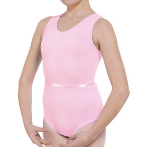 Tappers & Pointers Pink Cotton Tank Leotard