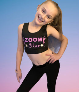 Zoom Star Crop Top