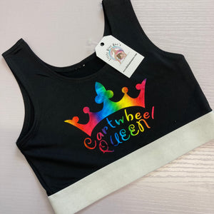 Rainbow Cartwheel Queen Crop