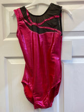 Load image into Gallery viewer, 1st Position Kayla Asymmetric Mesh Sleeveless Leotard