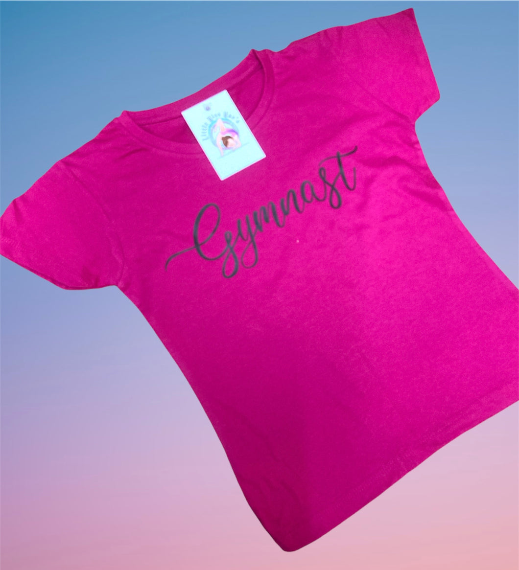 Gymnast script T-Shirt