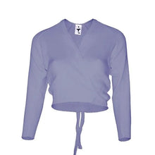 Load image into Gallery viewer, Long Sleeved Acrylic X-Over Ballet Cardigan