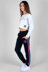 Tape Crop Sweat Top