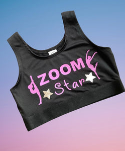 Zoom Star Crop Top