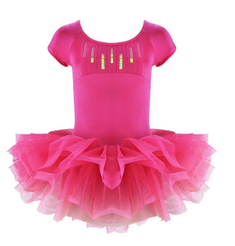 BLOCH® Child Cap Sleeve Heart Tutu Dress