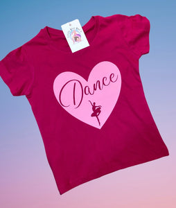 Dancer Heart T-Shirt