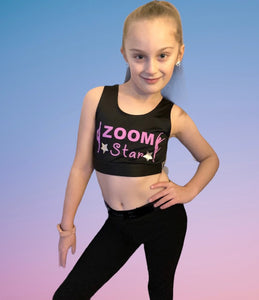 Zoom Star Crop Top