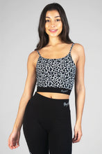 Load image into Gallery viewer, Leopard Strappy Bra Top