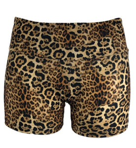 Starlite Leopard Print Crop Top and Shorts